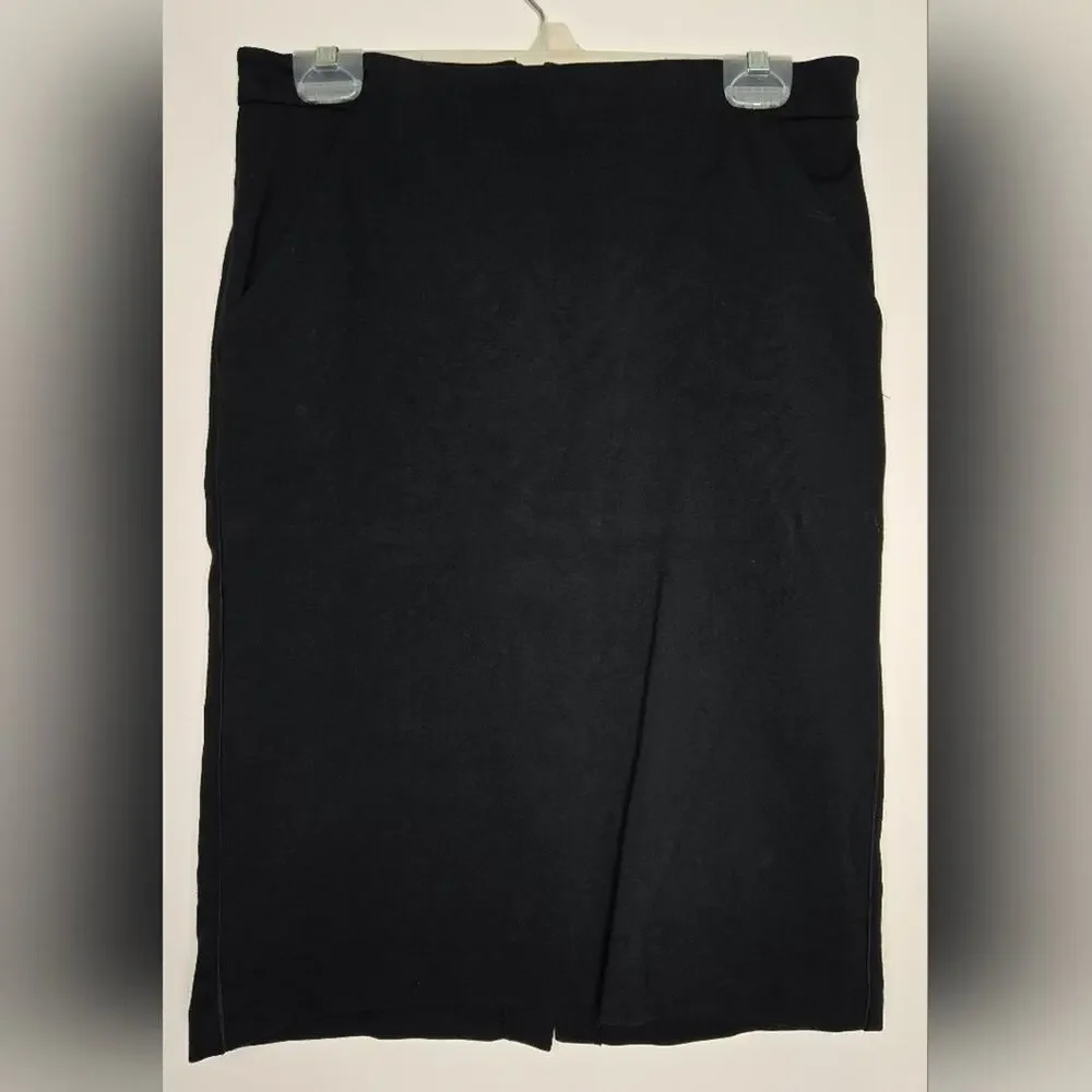 A NEW DAY Womens Black Pencil Skirt Size 10